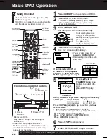 Preview for 22 page of Panasonic PVD4762 - DVD/VCR DECK Operating Instructions Manual