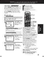 Preview for 33 page of Panasonic PVD4762 - DVD/VCR DECK Operating Instructions Manual