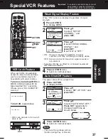 Preview for 37 page of Panasonic PVD4762 - DVD/VCR DECK Operating Instructions Manual