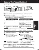 Preview for 39 page of Panasonic PVD4762 - DVD/VCR DECK Operating Instructions Manual