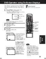 Preview for 45 page of Panasonic PVD4762 - DVD/VCR DECK Operating Instructions Manual