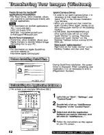 Preview for 42 page of Panasonic PVDC3000A User Manual