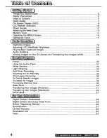 Preview for 4 page of Panasonic PVDC3010 - DIGITAL STILL CAMERA User Manual