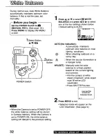 Preview for 32 page of Panasonic PVDC3010 - DIGITAL STILL CAMERA User Manual