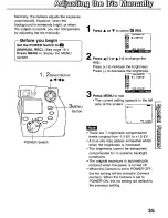 Preview for 35 page of Panasonic PVDC3010 - DIGITAL STILL CAMERA User Manual