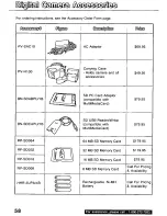 Preview for 58 page of Panasonic PVDC3010 - DIGITAL STILL CAMERA User Manual