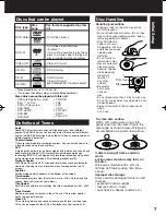 Preview for 7 page of Panasonic PVDF2003 - TV/VCR/DVD COMBO Operating Instructions Manual