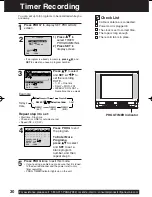 Preview for 30 page of Panasonic PVDF2003 - TV/VCR/DVD COMBO Operating Instructions Manual