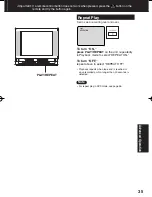 Preview for 35 page of Panasonic PVDF2003 - TV/VCR/DVD COMBO Operating Instructions Manual