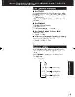 Preview for 37 page of Panasonic PVDF2003 - TV/VCR/DVD COMBO Operating Instructions Manual