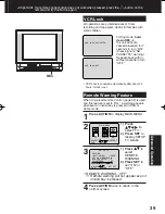 Preview for 39 page of Panasonic PVDF2003 - TV/VCR/DVD COMBO Operating Instructions Manual