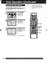 Preview for 52 page of Panasonic PVDF2003 - TV/VCR/DVD COMBO Operating Instructions Manual