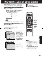 Preview for 53 page of Panasonic PVDF2003 - TV/VCR/DVD COMBO Operating Instructions Manual