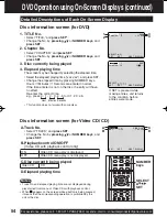 Preview for 54 page of Panasonic PVDF2003 - TV/VCR/DVD COMBO Operating Instructions Manual