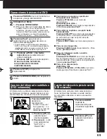 Preview for 69 page of Panasonic PVDF2003 - TV/VCR/DVD COMBO Operating Instructions Manual