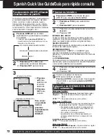 Preview for 72 page of Panasonic PVDF2003 - TV/VCR/DVD COMBO Operating Instructions Manual