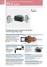 Preview for 2 page of Panasonic PX-2 Series Manual