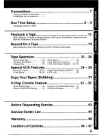 Preview for 5 page of Panasonic QUASAR PV-C1320 Operating Manual