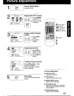 Preview for 11 page of Panasonic QUASAR PV-C1320 Operating Manual