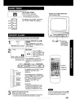 Preview for 17 page of Panasonic QUASAR PV-C1320 Operating Manual