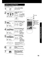 Preview for 19 page of Panasonic QUASAR PV-C1320 Operating Manual