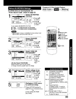 Preview for 33 page of Panasonic QUASAR PV-C1320 Operating Manual