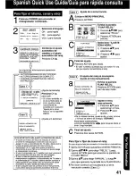 Preview for 41 page of Panasonic QUASAR PV-C1320 Operating Manual