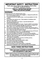 Preview for 4 page of Panasonic QuickDraw MC-V6950 Operating Instructions Manual