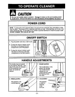 Preview for 9 page of Panasonic QuickDraw MC-V6950 Operating Instructions Manual