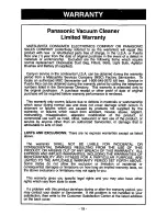 Preview for 19 page of Panasonic QuickDraw MC-V6950 Operating Instructions Manual