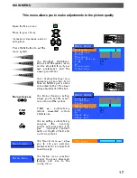 Preview for 17 page of Panasonic QuintrixF TX-28PS1 Operating Instructions Manual