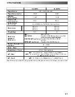 Preview for 41 page of Panasonic QuintrixF TX-28PS1 Operating Instructions Manual