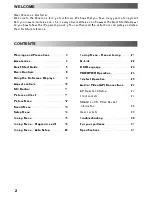 Preview for 2 page of Panasonic QuintrixF TX-29PX10P/M Operating Instructions Manual