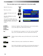 Preview for 12 page of Panasonic QuintrixF TX-29PX10P/M Operating Instructions Manual