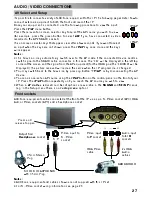 Preview for 27 page of Panasonic QuintrixF TX-29PX10P/M Operating Instructions Manual