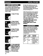 Preview for 10 page of Panasonic RAK-P001 How To Use Manual