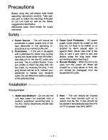 Preview for 4 page of Panasonic RC-6099W Operating Operating Instructions Manual