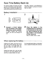 Preview for 6 page of Panasonic RC-6099W Operating Operating Instructions Manual