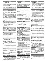 Preview for 5 page of Panasonic RP-SPF01 Operating Instructions Manual