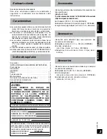 Preview for 3 page of Panasonic RP-WF930-S Operating Instructions Manual