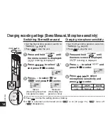 Preview for 14 page of Panasonic RR-US750 Operating Instructions Manual