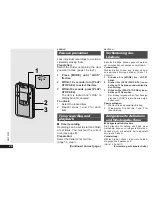 Preview for 20 page of Panasonic RRQR240 - IC RECORDER Operating Instructions Manual