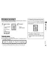 Preview for 13 page of Panasonic RRQR270 Operating Instructions Manual