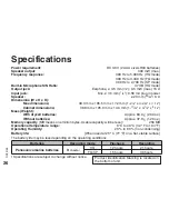 Preview for 26 page of Panasonic RRQR270 Operating Instructions Manual