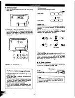 Preview for 4 page of Panasonic RX-CT810 Operating Instructions Manual