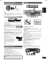 Preview for 9 page of Panasonic RX-D45 Operating Instructions Manual