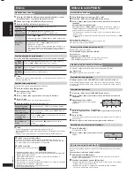 Preview for 10 page of Panasonic RX-D45 Operating Instructions Manual