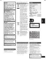 Preview for 17 page of Panasonic RX-D45 Operating Instructions Manual