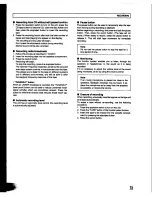 Preview for 15 page of Panasonic RX-DS101 Operating Instructions Manual