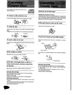 Preview for 18 page of Panasonic RX-DT600 Operating Instructions Manual